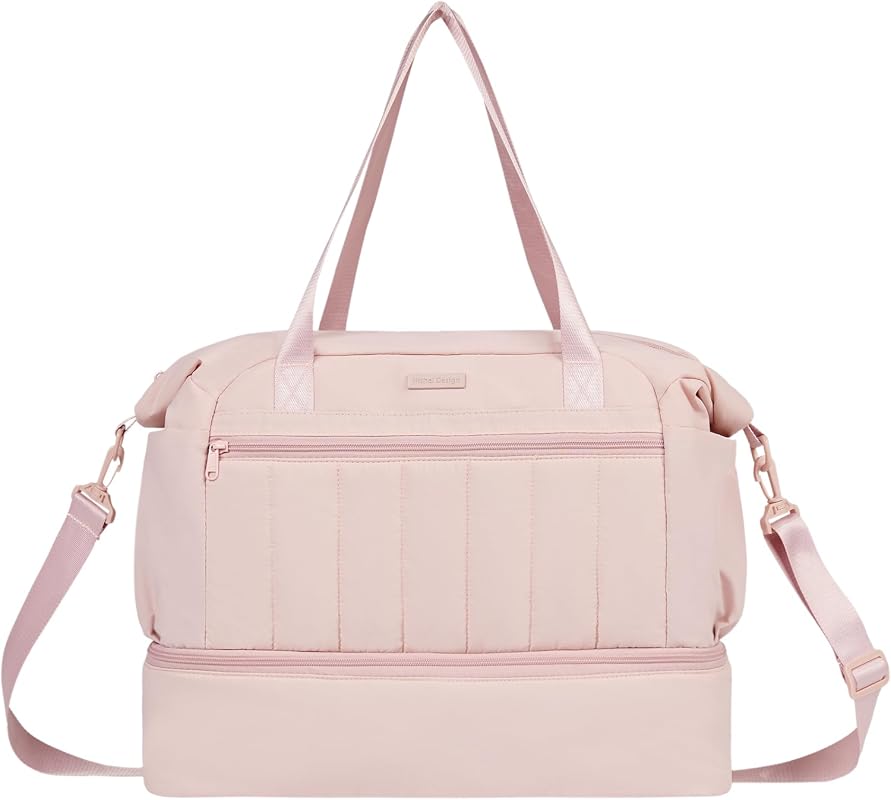 NISHEL 2-in-1 Large Capacity Weekender Duffle Bag, Versatile